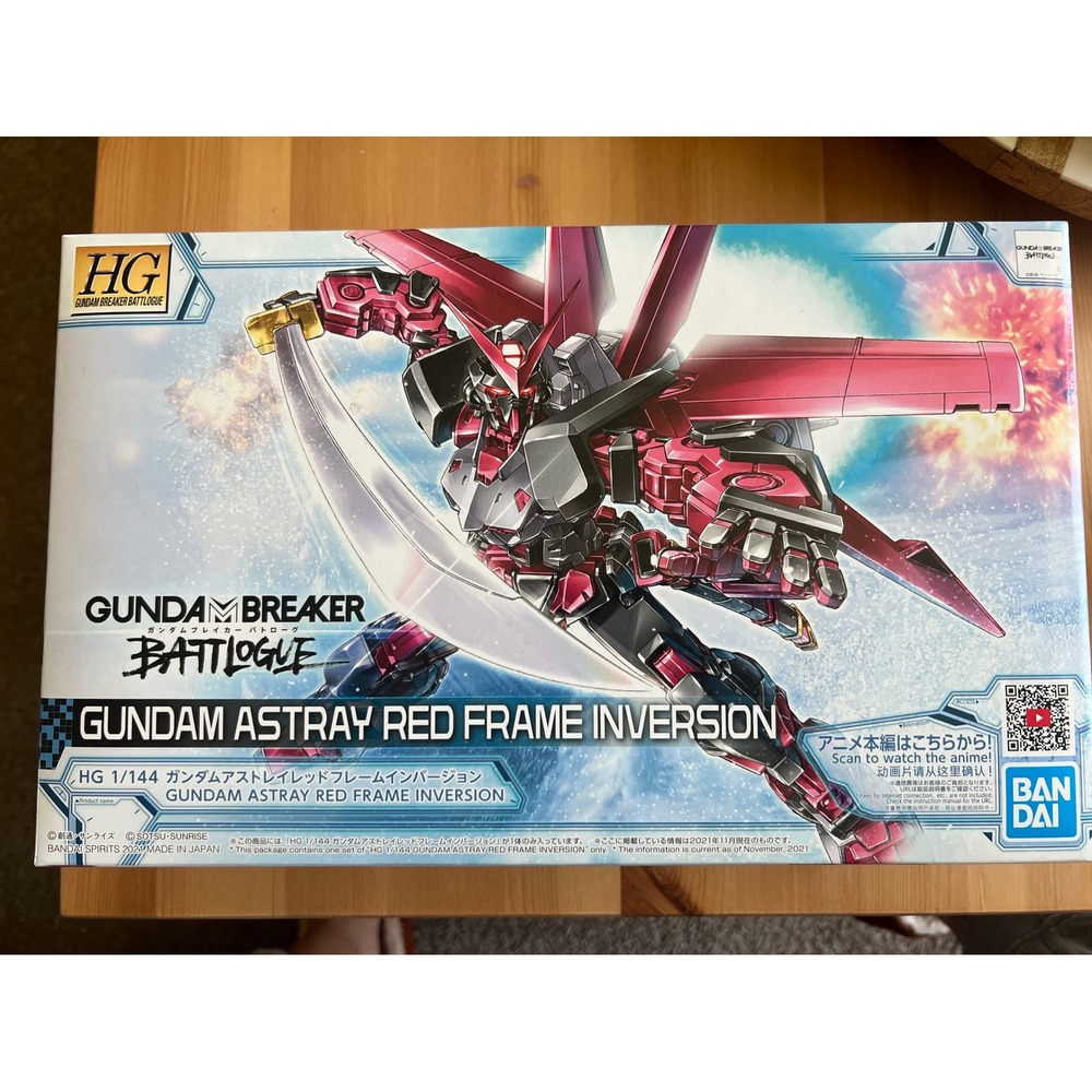 Bandai Gundam Astray Red Frame Inversion HG 1/144 Model‎ Kit Battlogue